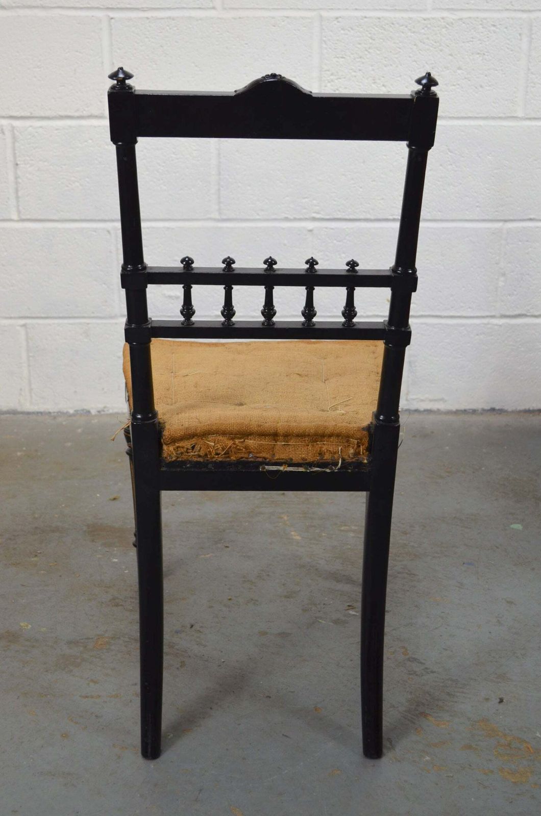 19th Century Aesthetic Movement Set Of Five Ebonised Chairs photo vinterior