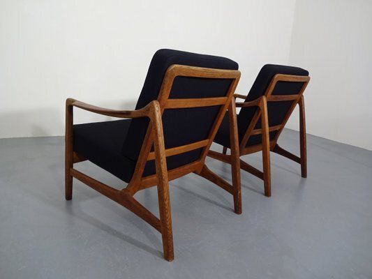 photo furniture Teak And Oak Chair By Tove & Edvard Kindt Larsen For France & Daverkosen, 1950s
