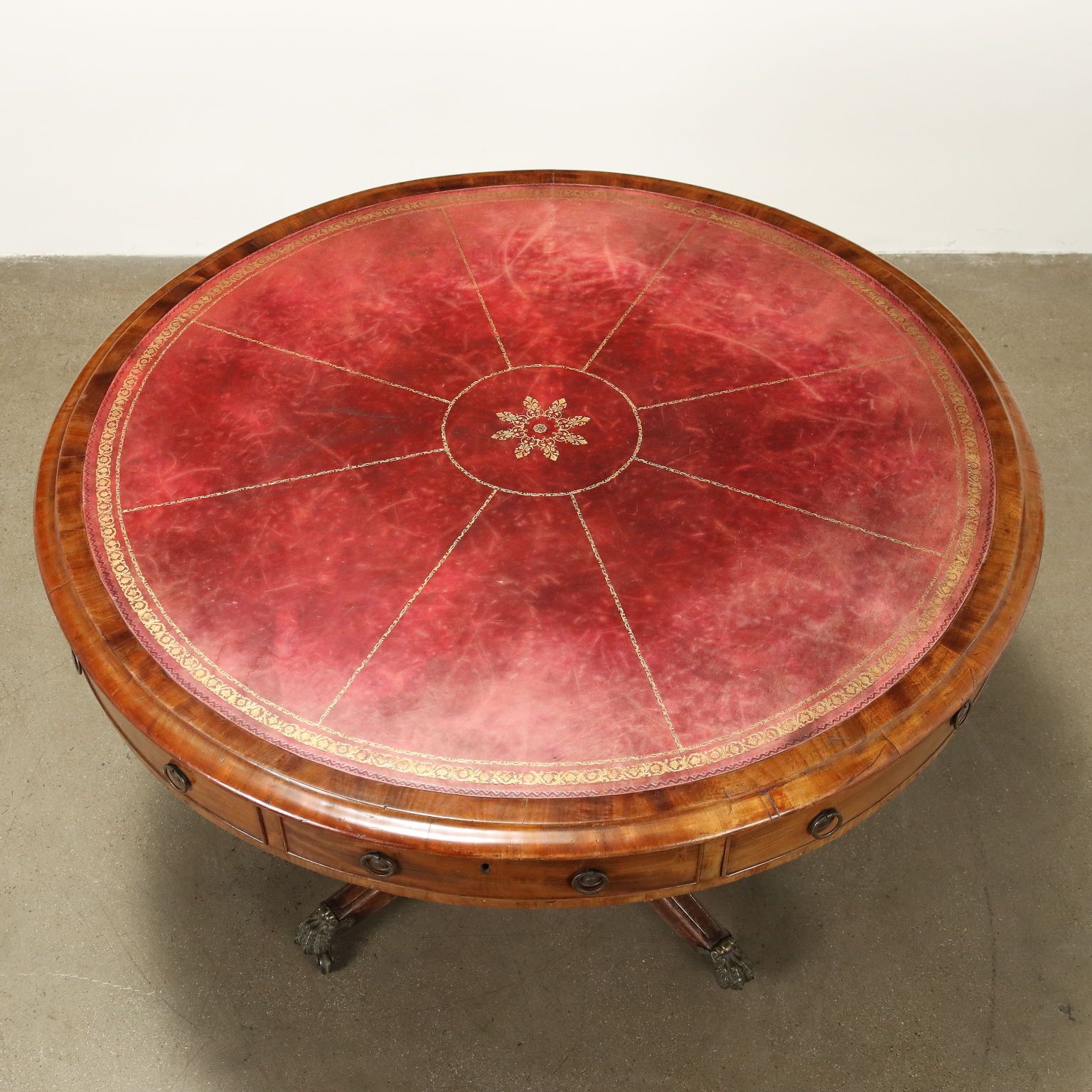 Victorian Library Table Fir Mahogany United Kingdom '800 photo Furniture