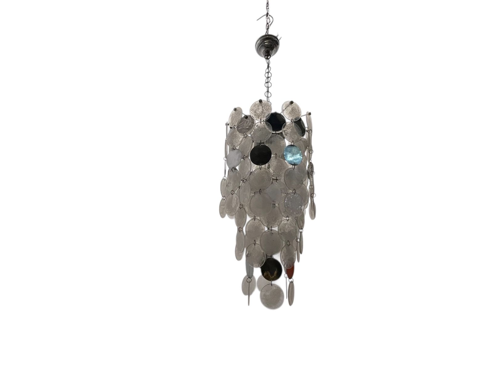 Iconic Nason “Mille Luna” Murano Glass Chandelier, Italy, 1960s photo for sale