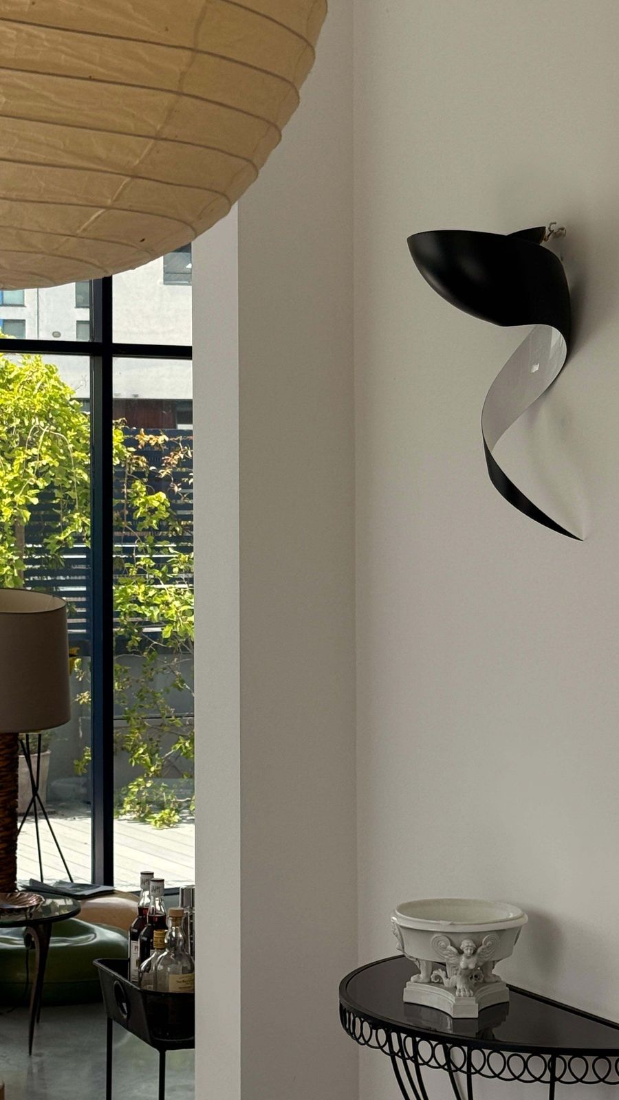 Serge Mouille Pair "Torcheres" Wall Light Sconces Original 1963 Design   R And L photo vinterior