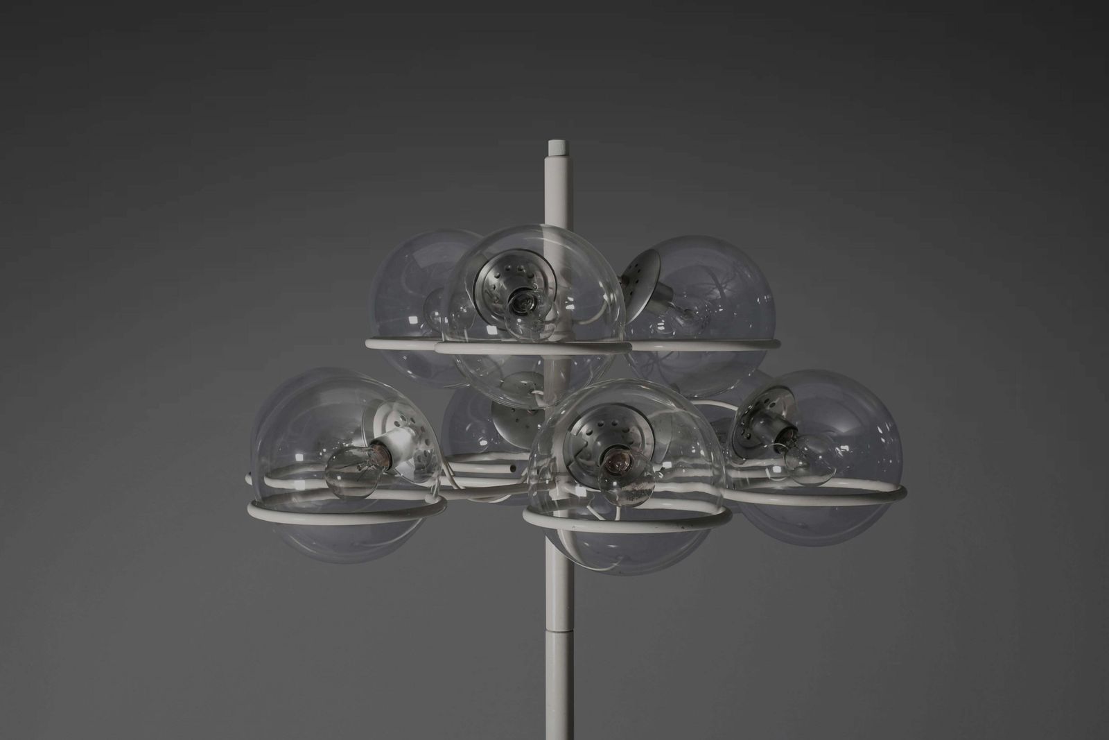 Monumental Gino Sarfatti Floor Lamp Model 1094 For Arteluce, Italy, 1966 photo for sale