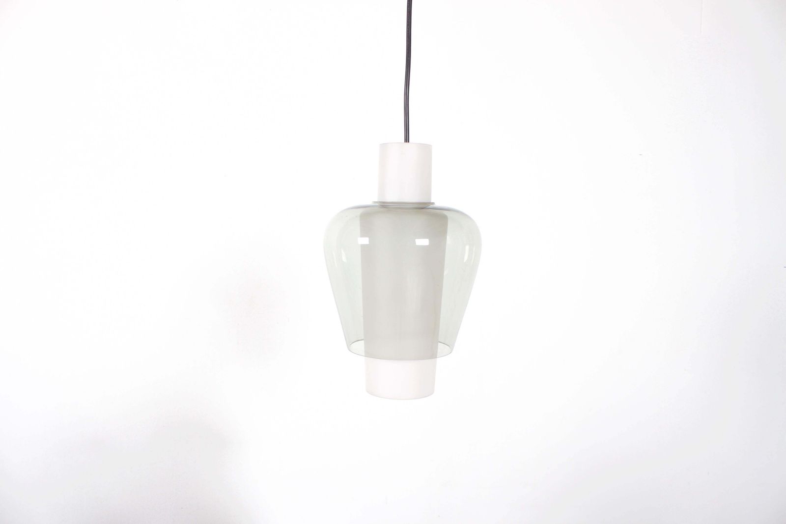 Two Beautiful Glass ‘Suomi’ Pendants By Tapio Wirkkala, Finland, 1950s photo furniture