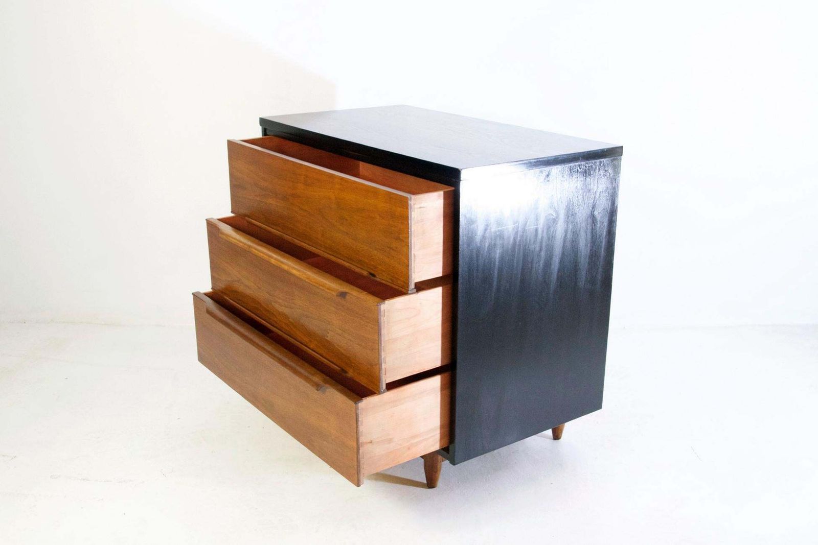 Mid Century Hardwood Dresser Italy photo Furniture