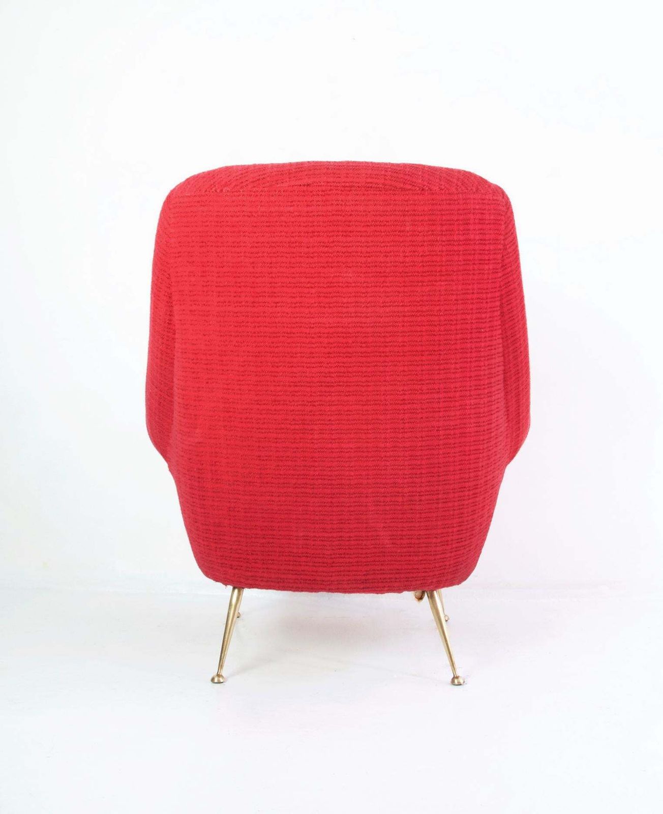 Pair Of Midcentury Armchairs By Gigi Radice For Minotti, Italy photo vintage