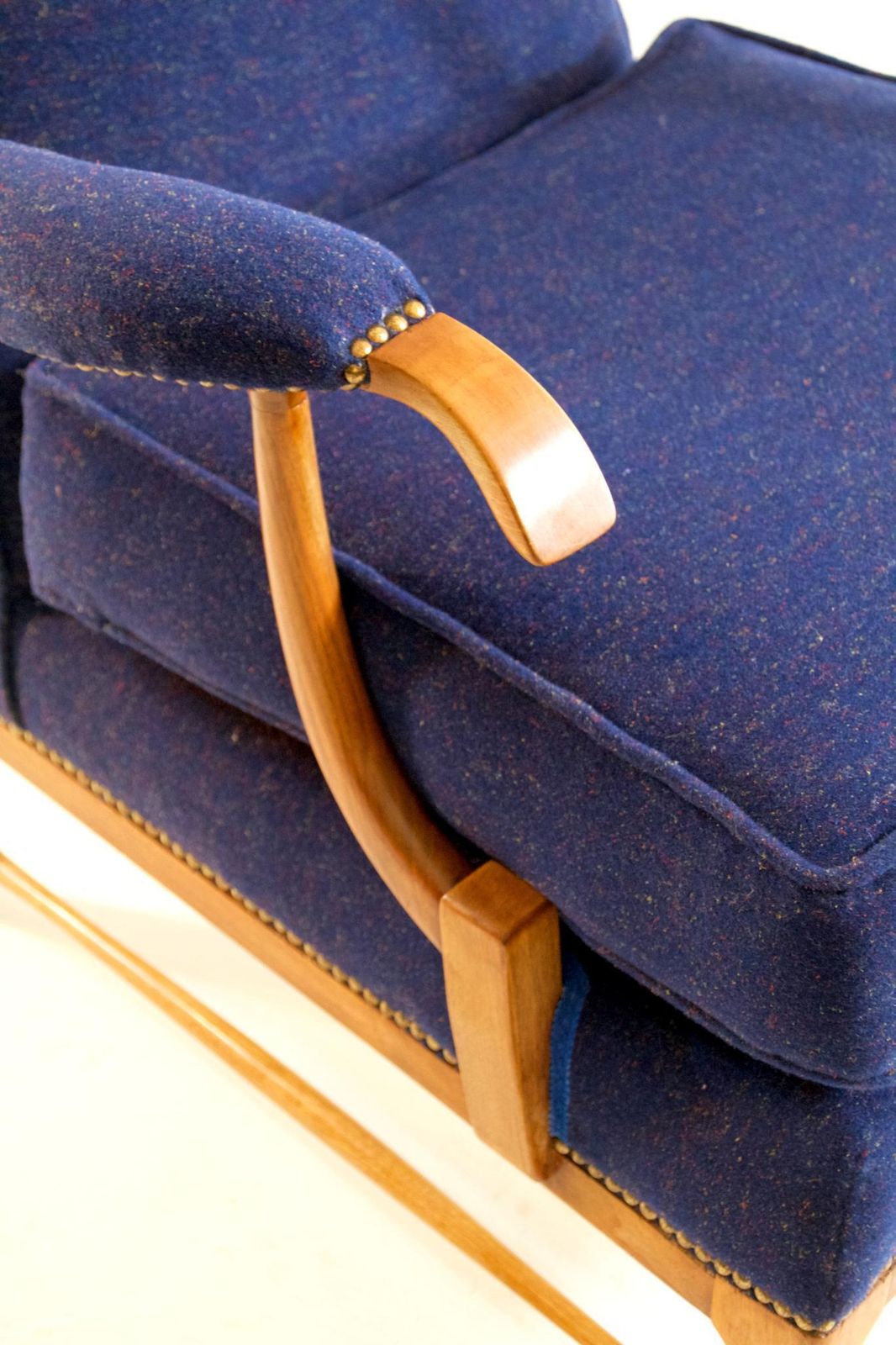 photo furniture Midcentury Pair Of Armchairs In Walnut By Paolo Buffa For Framar Made In Italy