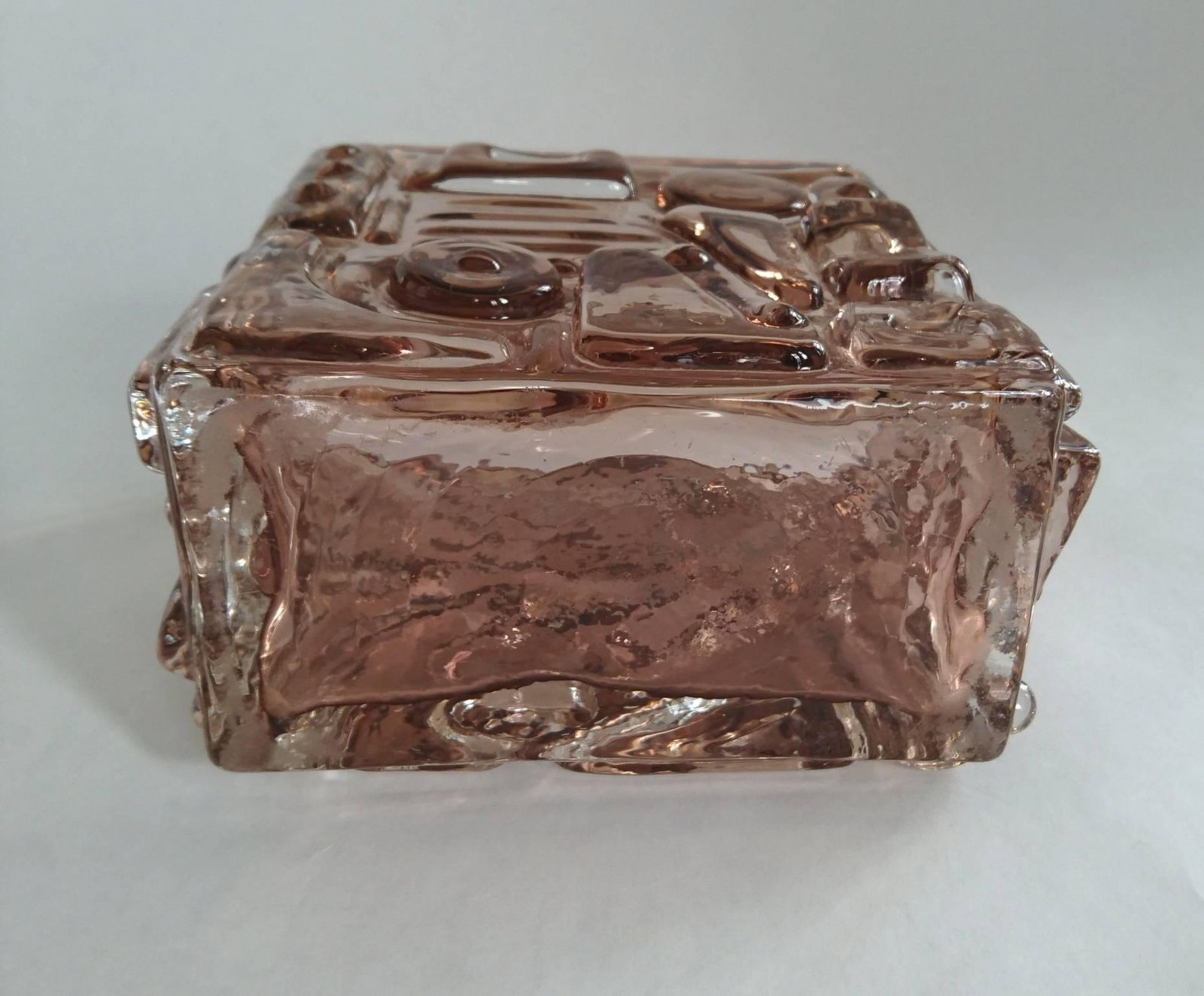 Midcentury Glass Vase By Josef Schott, Smålandshyttan, Sweden photo 449.0