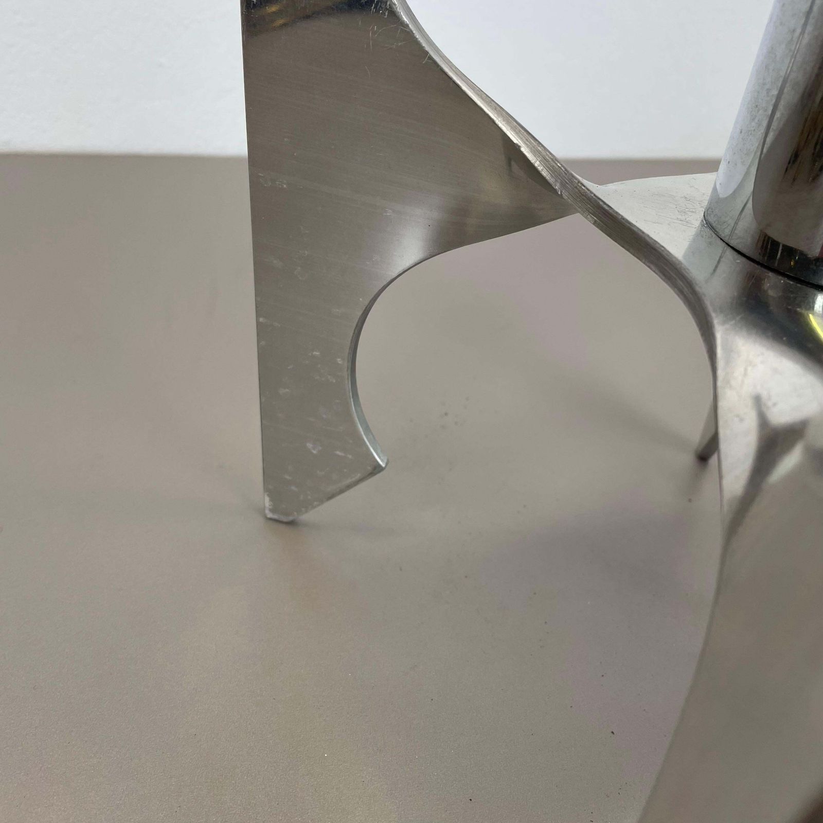 photo buy Original Chrome Aluminium Table Light By Motoko Ishi For Staff Leuchten, 1970s