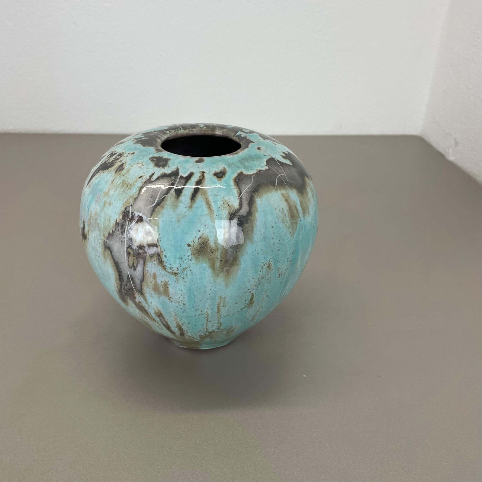 Sculptural Studio Pottery Vase Object By Otto Meier, Bremen, Germany, 1960s photo 2166.0