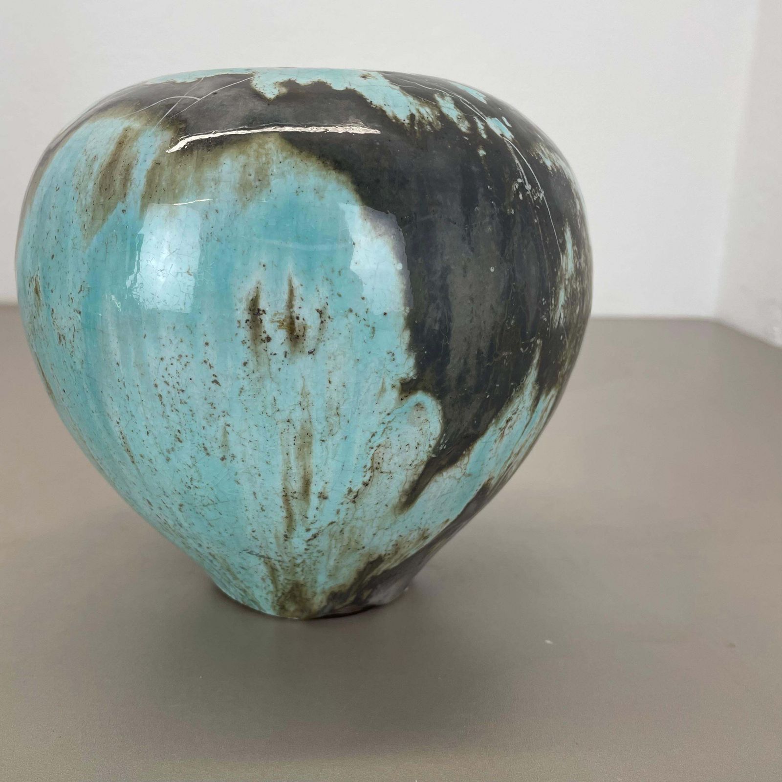 photo buy Sculptural Studio Pottery Vase Object By Otto Meier, Bremen, Germany, 1960s