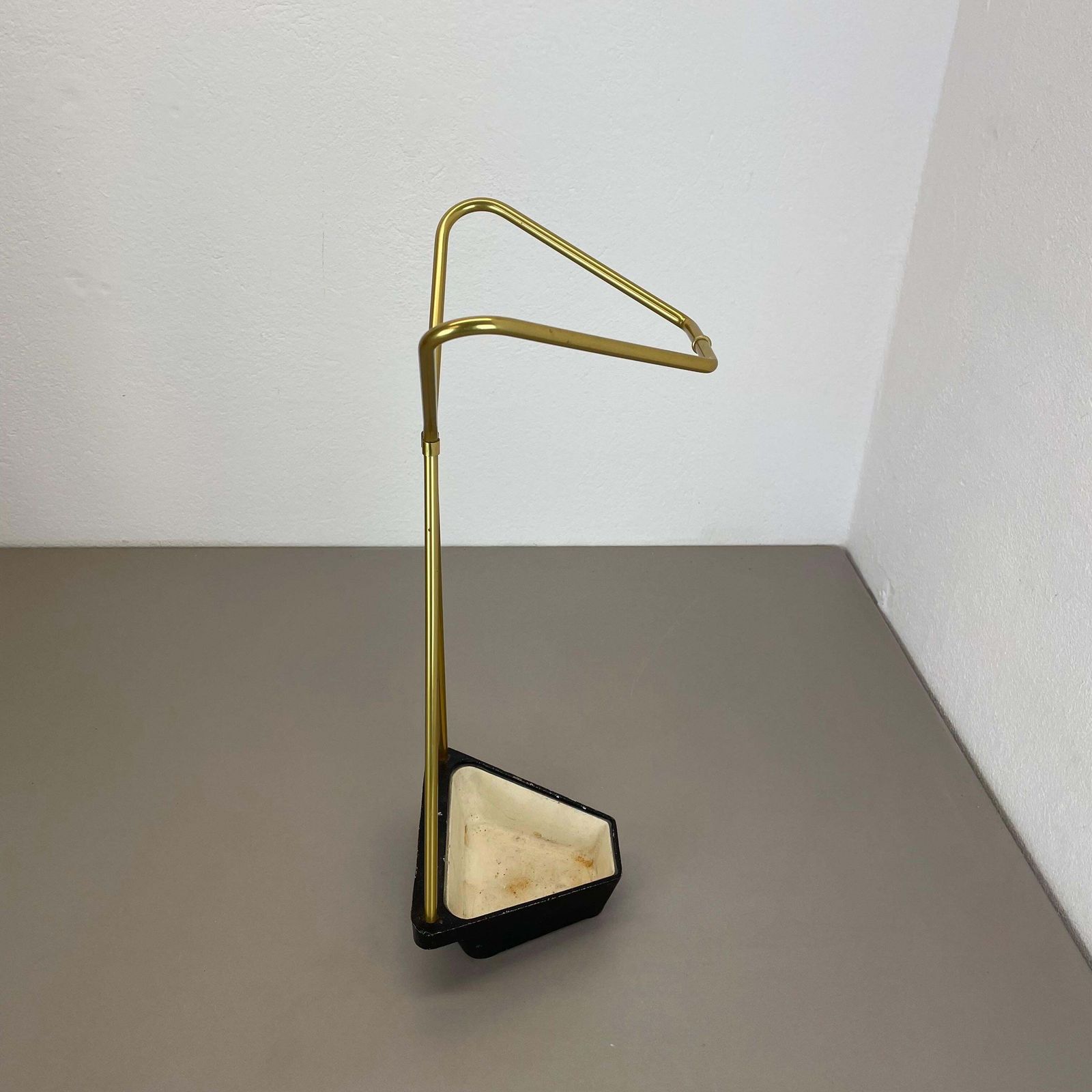 Midcentury Metal Brass Hollywood Regency Umbrella Stand, Germany, 1950s, Nr. 3 photo for sale