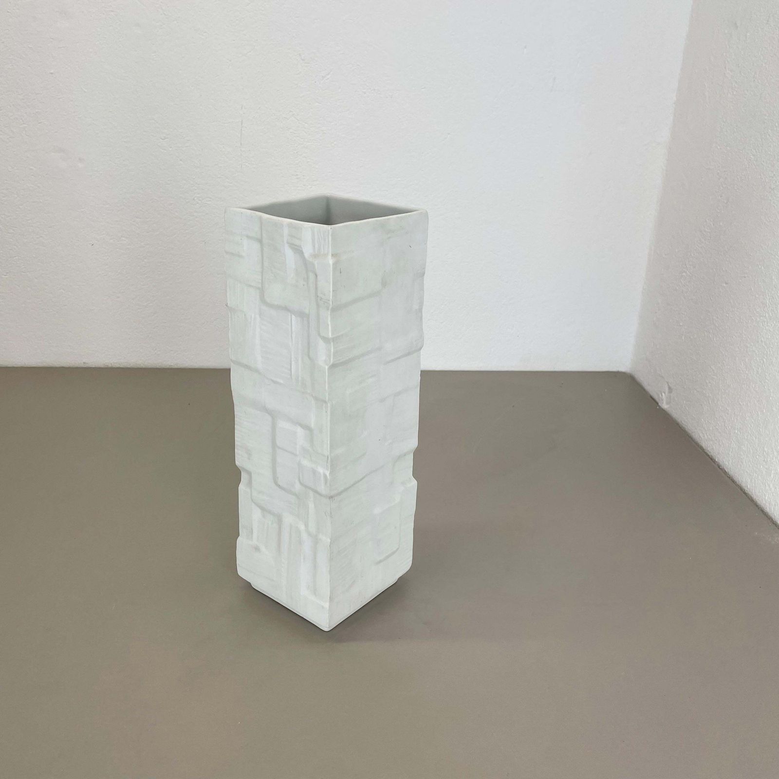 Xl 32cm Op Art Vase Porcelain German Vase By Heinrich Ceramics, Germany 1970s photo furniture