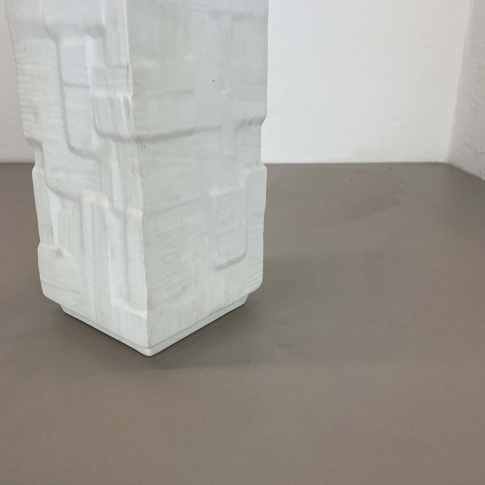 Xl 32cm Op Art Vase Porcelain German Vase By Heinrich Ceramics, Germany 1970s photo buy