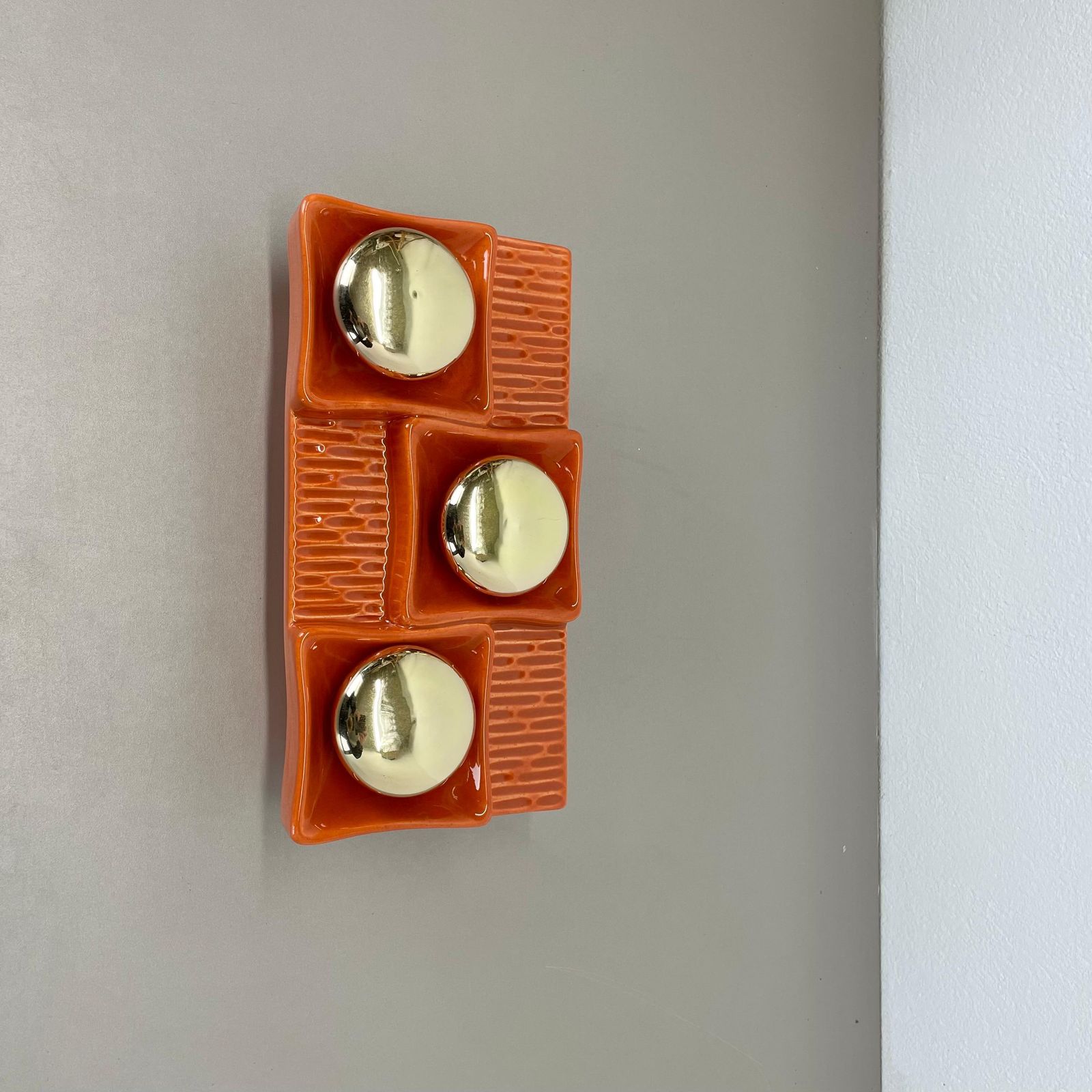 619.0 Cubic "Pop Art" Fat Lava Wall Light By Traudl Brunnquell, Germany, 1960s photo