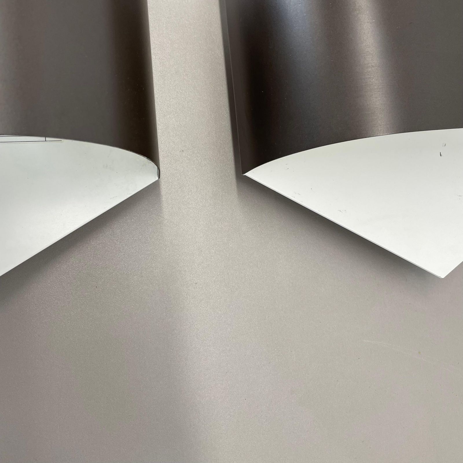 photo vinterior Set Of 2 Cubic Wall Lights Dieter Witte, Rolf Krüger For Staff Leuchten, 1970s