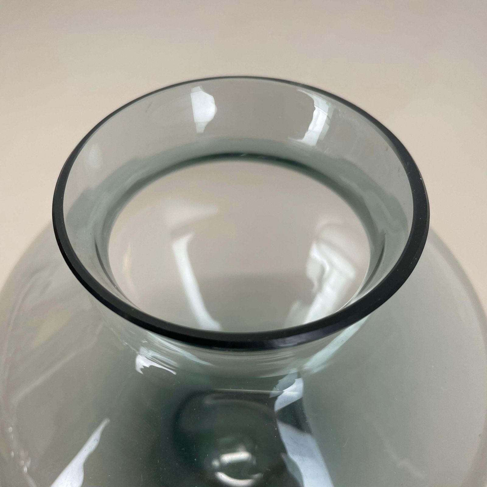 photo furniture Set Of Two Heart Vases Turmaline By Wilhelm Wagenfeld For Wmf Germany, 1960s