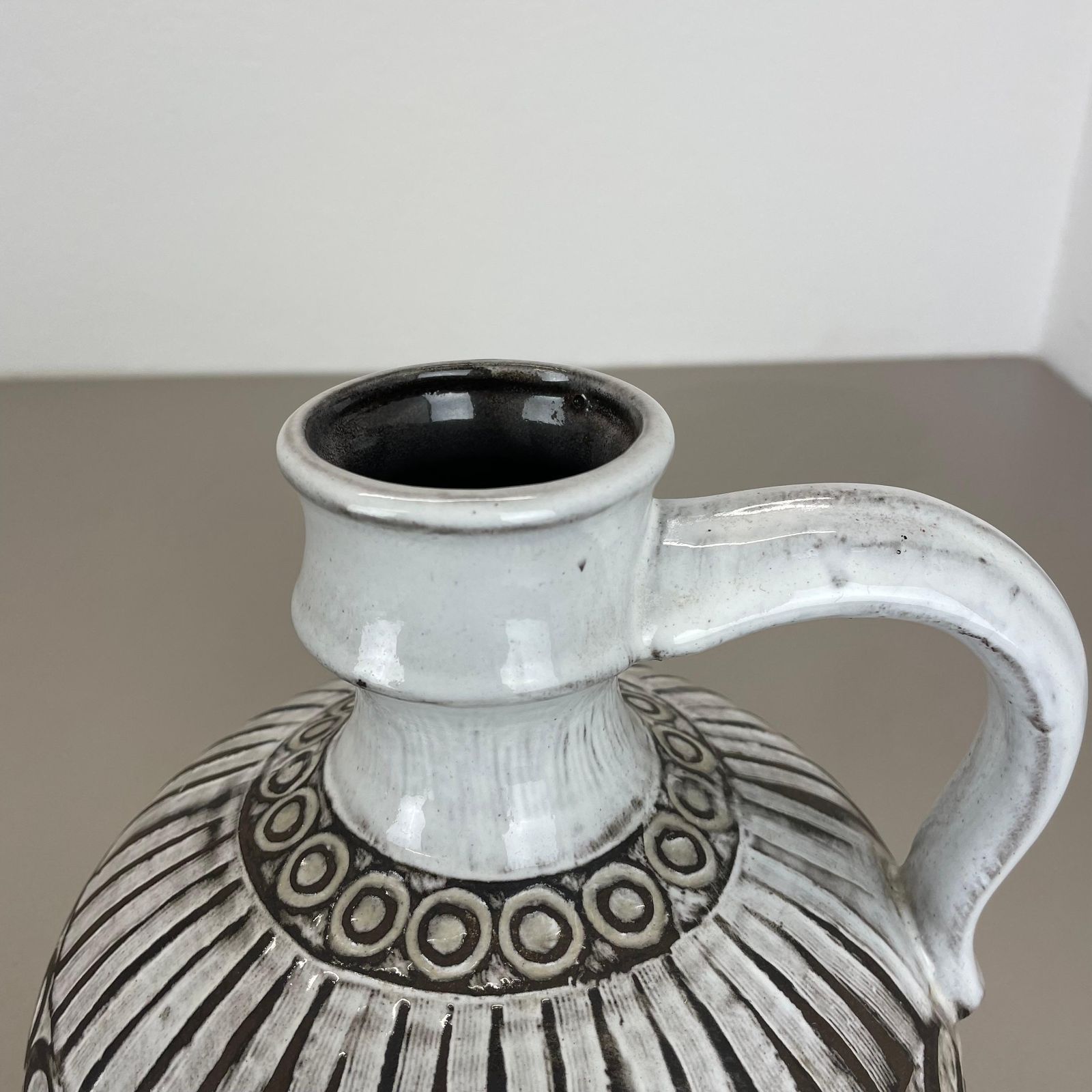 Rare Wgp Fat Lava Ceramic "Polaris" Vase Element By Ceramano, Germany, 1960s photo buy