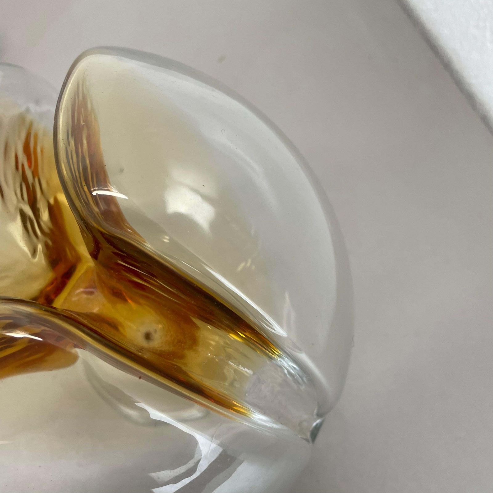 photo vinterior Modernist Toni Zuccheri Style Murano Table Light By Kaiser Leuchten Germany 1970
