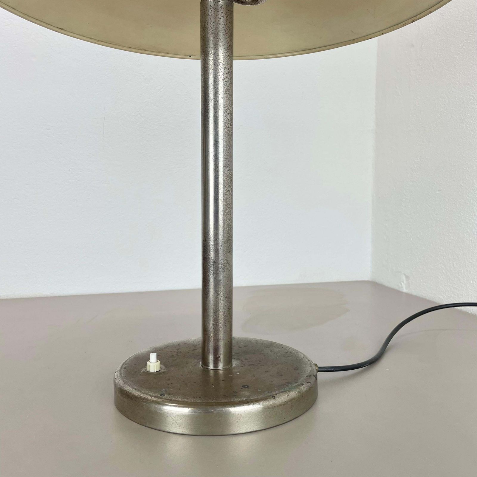 Black Kaiser Idell 6604 Bauhaus Desk Light By Christian Dell, Germany, 1930s photo Lighting