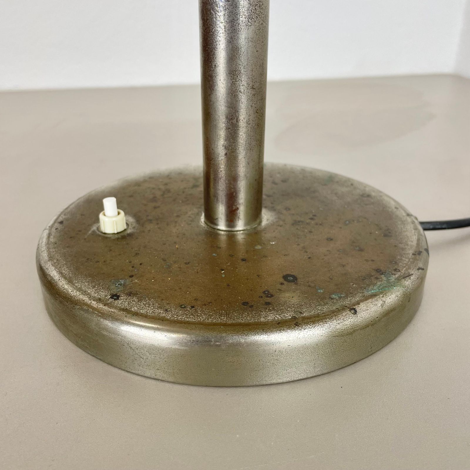 Black Kaiser Idell 6604 Bauhaus Desk Light By Christian Dell, Germany, 1930s photo vinterior