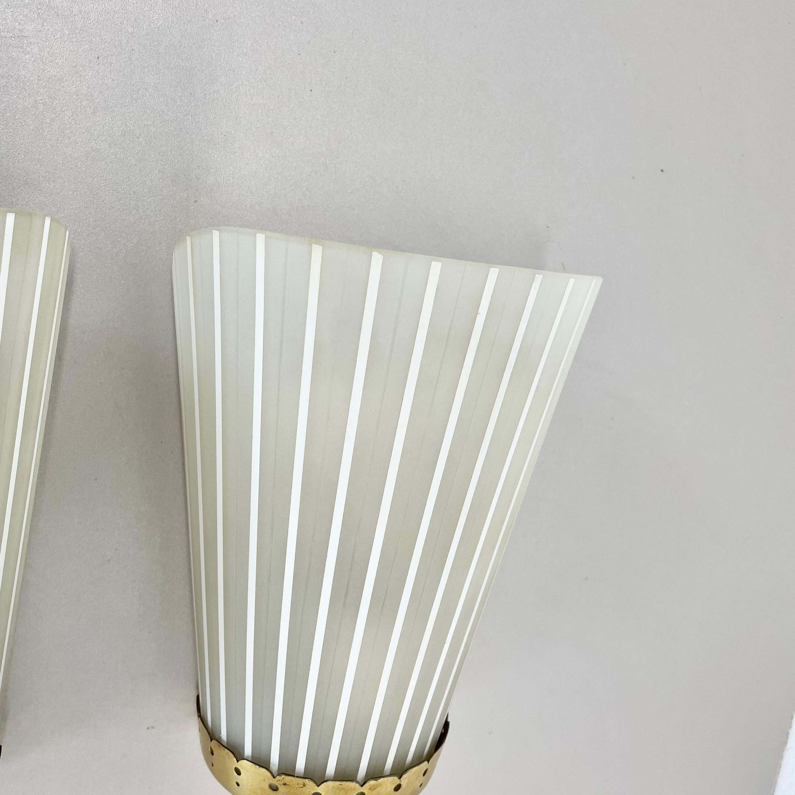 Set Of 2 "Media" Wall Light By Wilhelm Wagenfeld, Peill + Putzler, Germany, 1950 photo buy