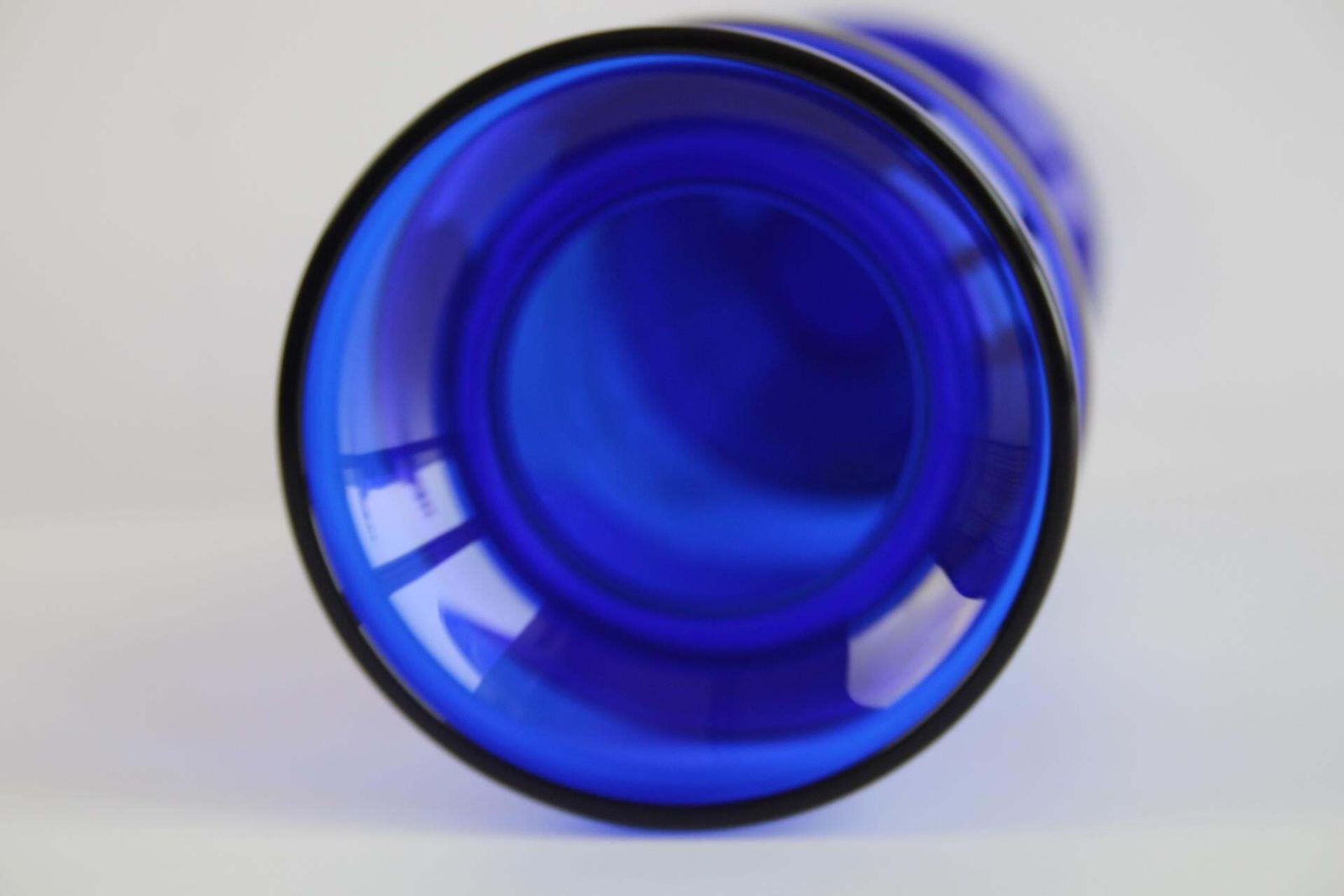 Original Mary Gregory Cobalt Blue Glass Vase  "Ice Children" Collection photo buy
