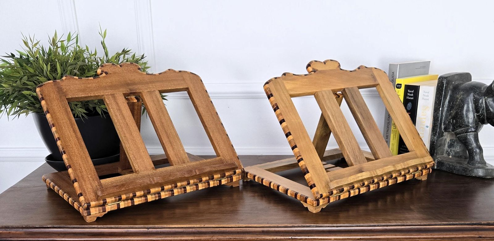photo for sale Italian Carved Decorated Adjustable Book Stand Rest