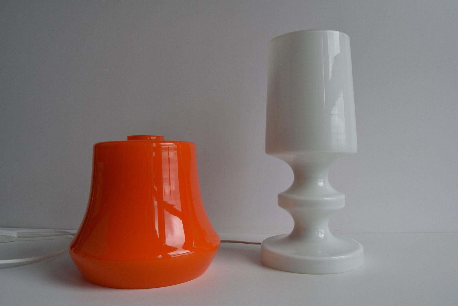 Mid Century Glass Table Lamp By Stepan Tabera photo furniture
