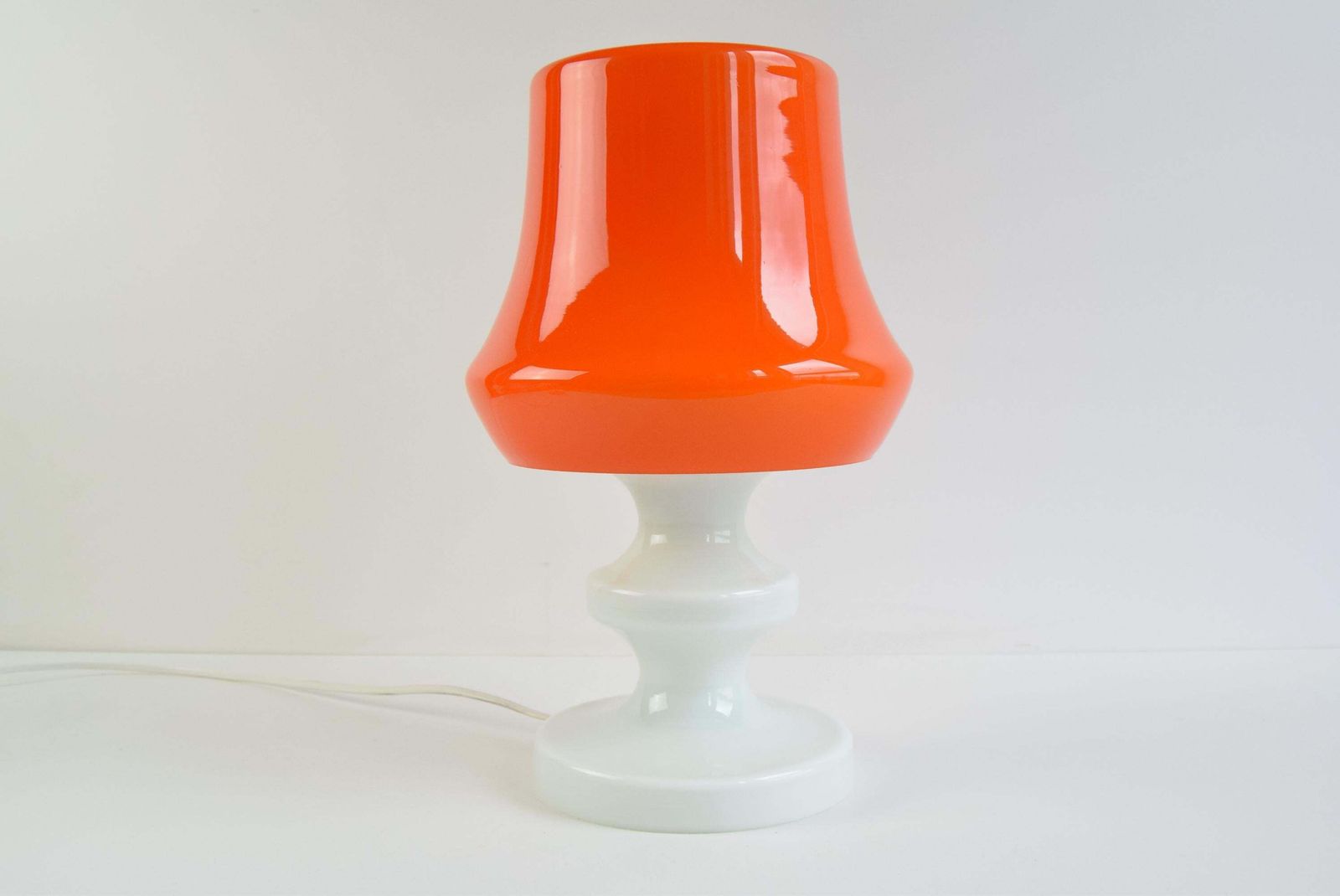Mid Century Glass Table Lamp By Stepan Tabera photo vinterior