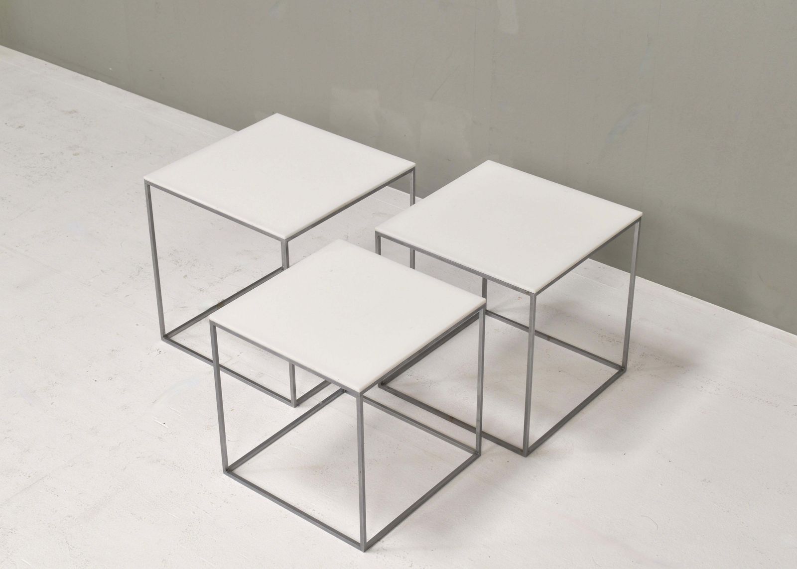 Poul Kjaerholm Pk71 Nesting Tables For E. Kold Christensen – Denmark, 1950 60 photo 2963.0