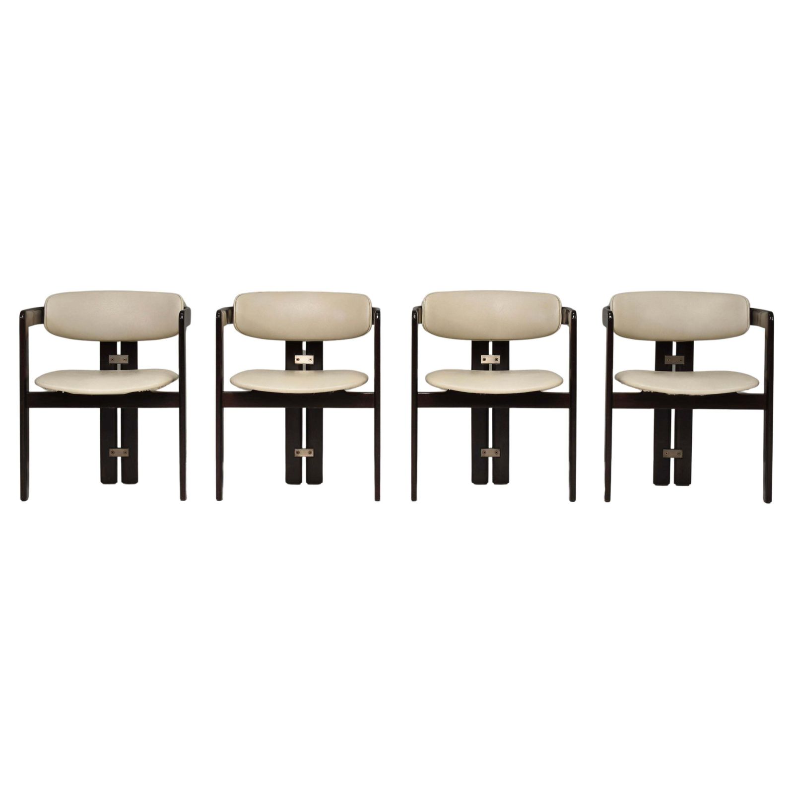 Pamplona Chairs By Augusto Savini For Pozzi   Italy, 1965, Set Of 4