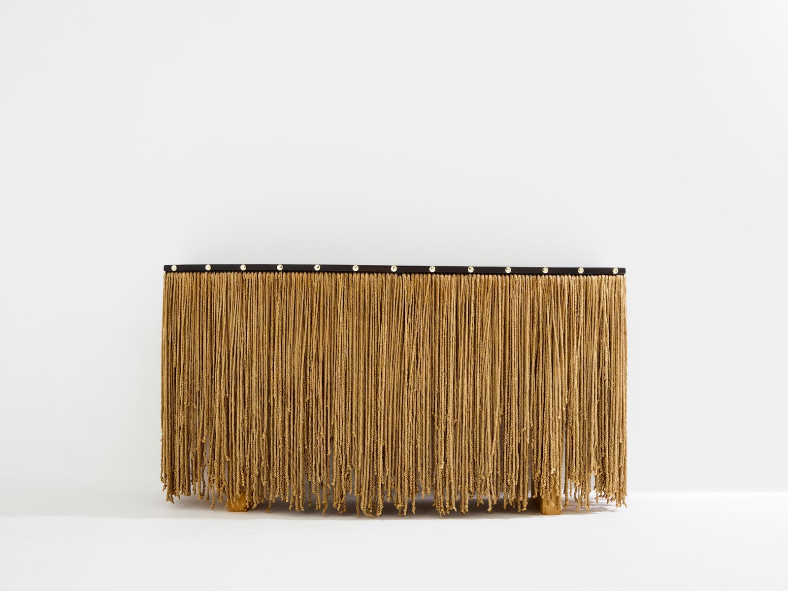 Console Sergio Ponzio IV en métal et cordes, années 1970 photo buy