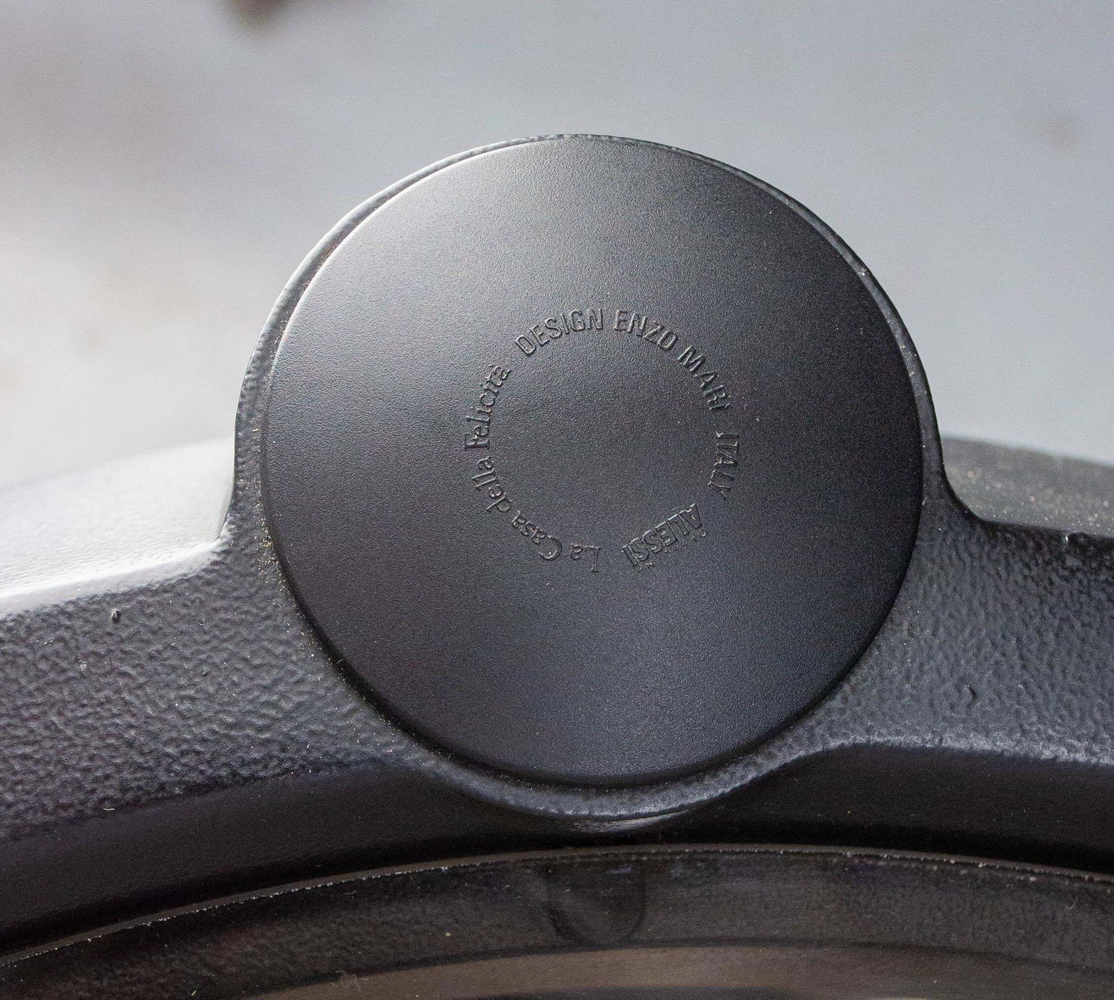 photo buy Italian Smoked Glass & Metal Serving Trolley By Enzo Mari For Alessi, Circa 1980