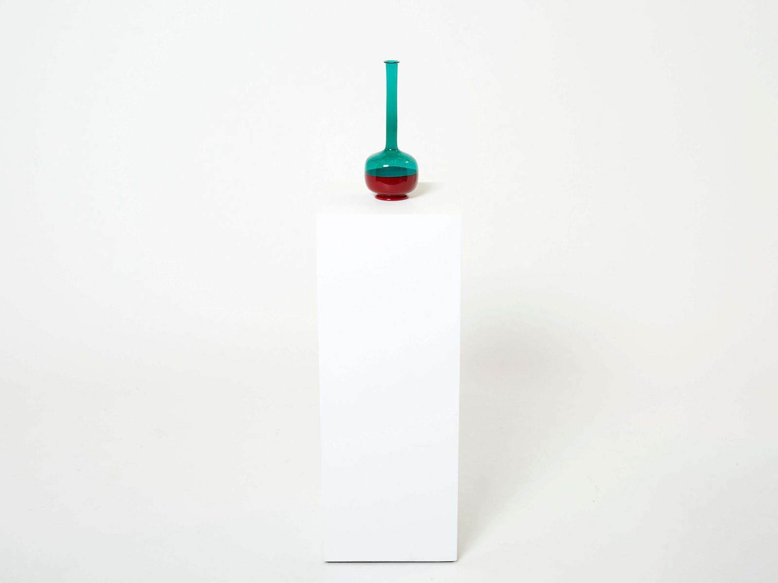 Bouteille Gio Ponti pour Venini, série Morandiana, années 1960 photo Décoration