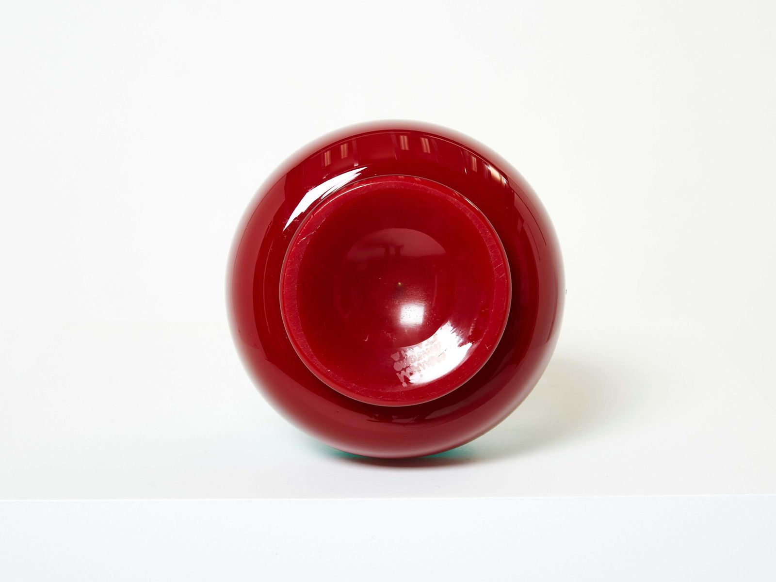 photo furniture Bouteille Gio Ponti pour Venini, série Morandiana, années 1960