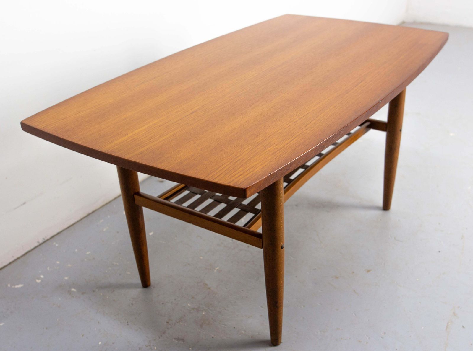 Sweden Teak Coffee Table By Albert Larsson For Alberts Tibro, 1963 photo for sale