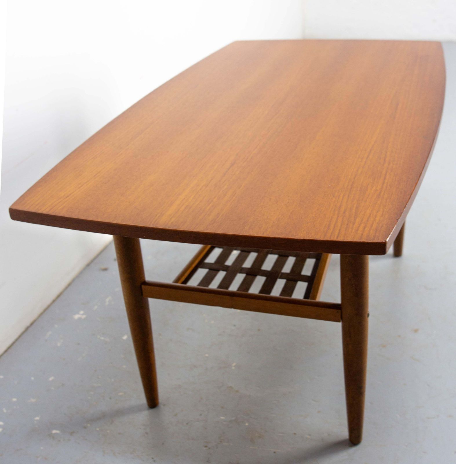 Sweden Teak Coffee Table By Albert Larsson For Alberts Tibro, 1963 photo Furniture