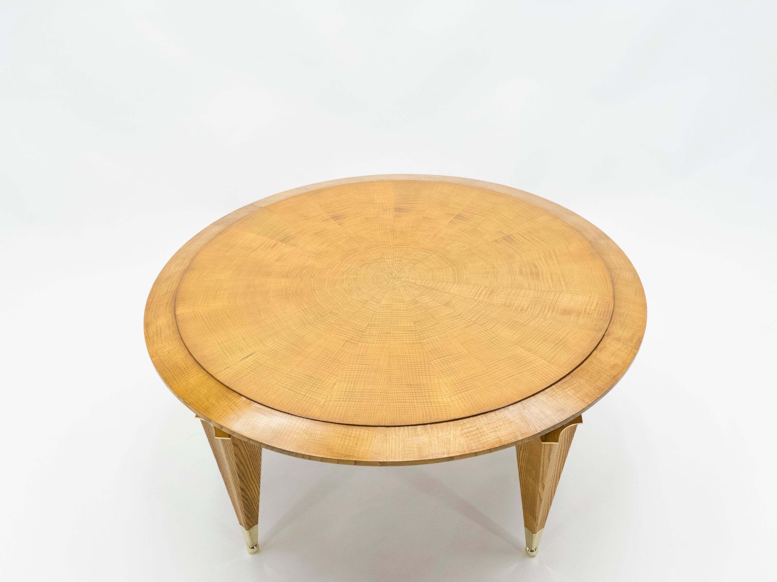 27431.0 Table basse André Arbus en bois de frêne néoclassique, années 1940 photo