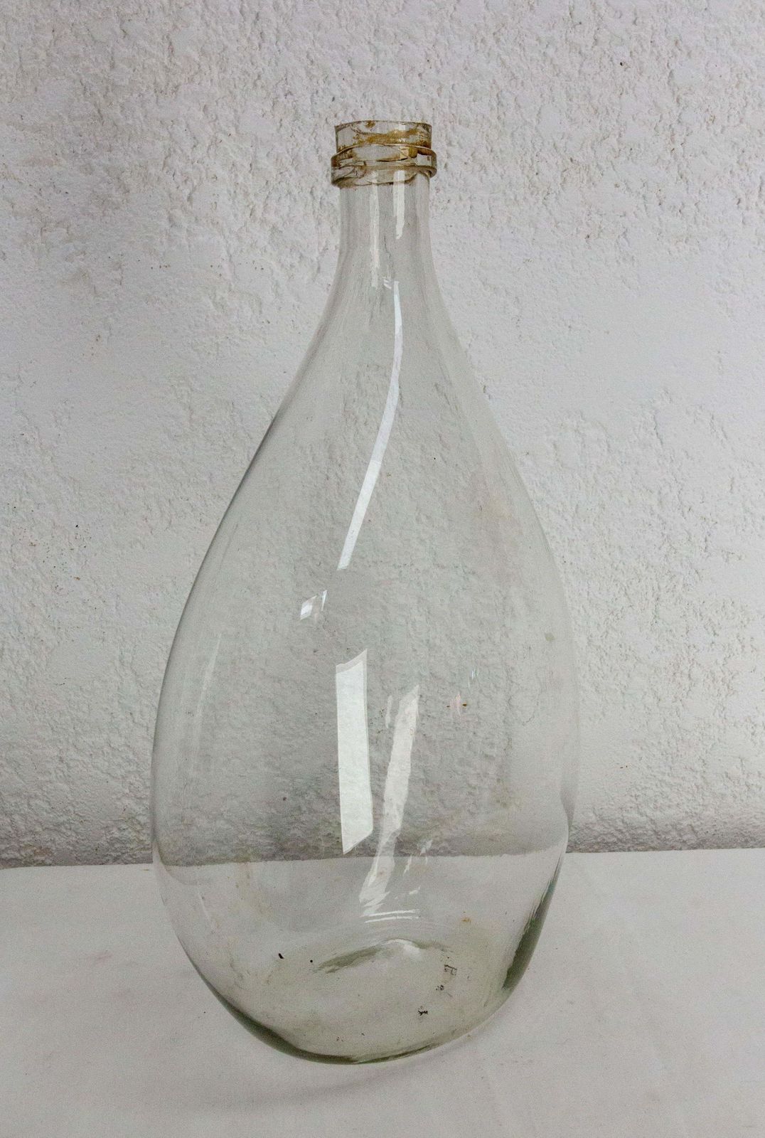 Antique Glass Bottle Demijohns Lady Jeanne Or Carboys Oval Shape Circa 1900 photo 512.0