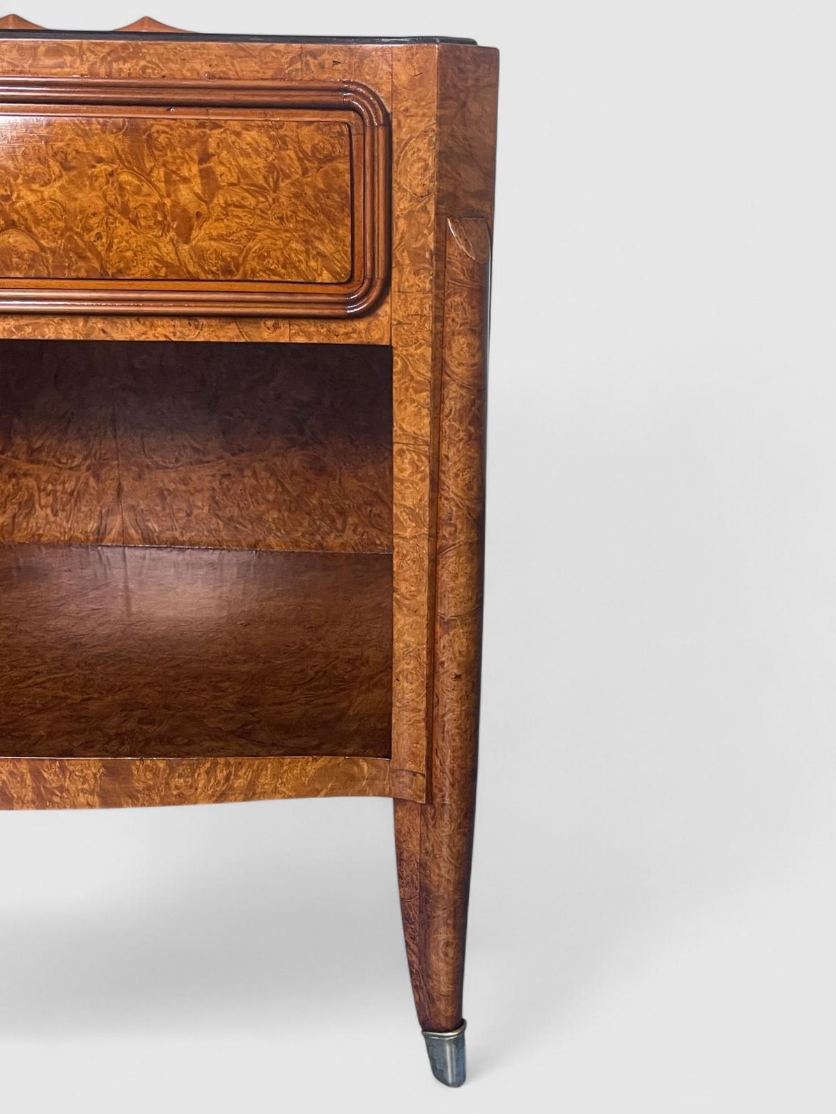 photo for sale Italian Mid Century Night Stands, Set Of 2, Attributed To Paolo Buffa, 1950s