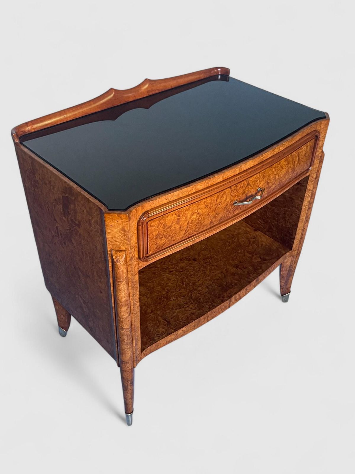 photo vinterior Italian Mid Century Night Stands, Set Of 2, Attributed To Paolo Buffa, 1950s