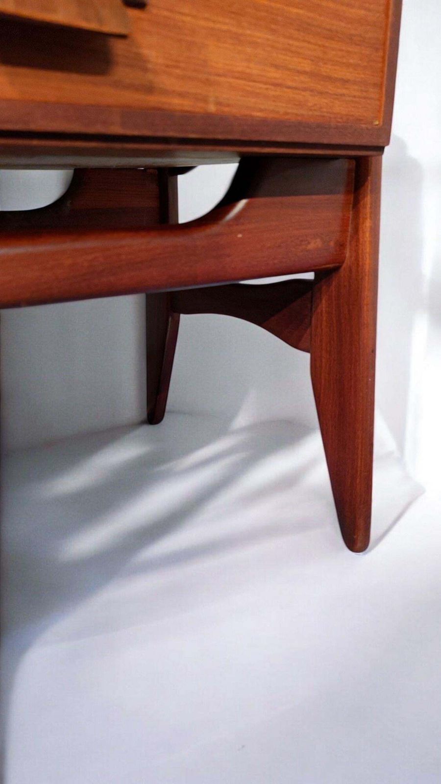 Italian Mid Century Modern Teak Sideboard By Fratelli Proserpio, 1960s photo vintage