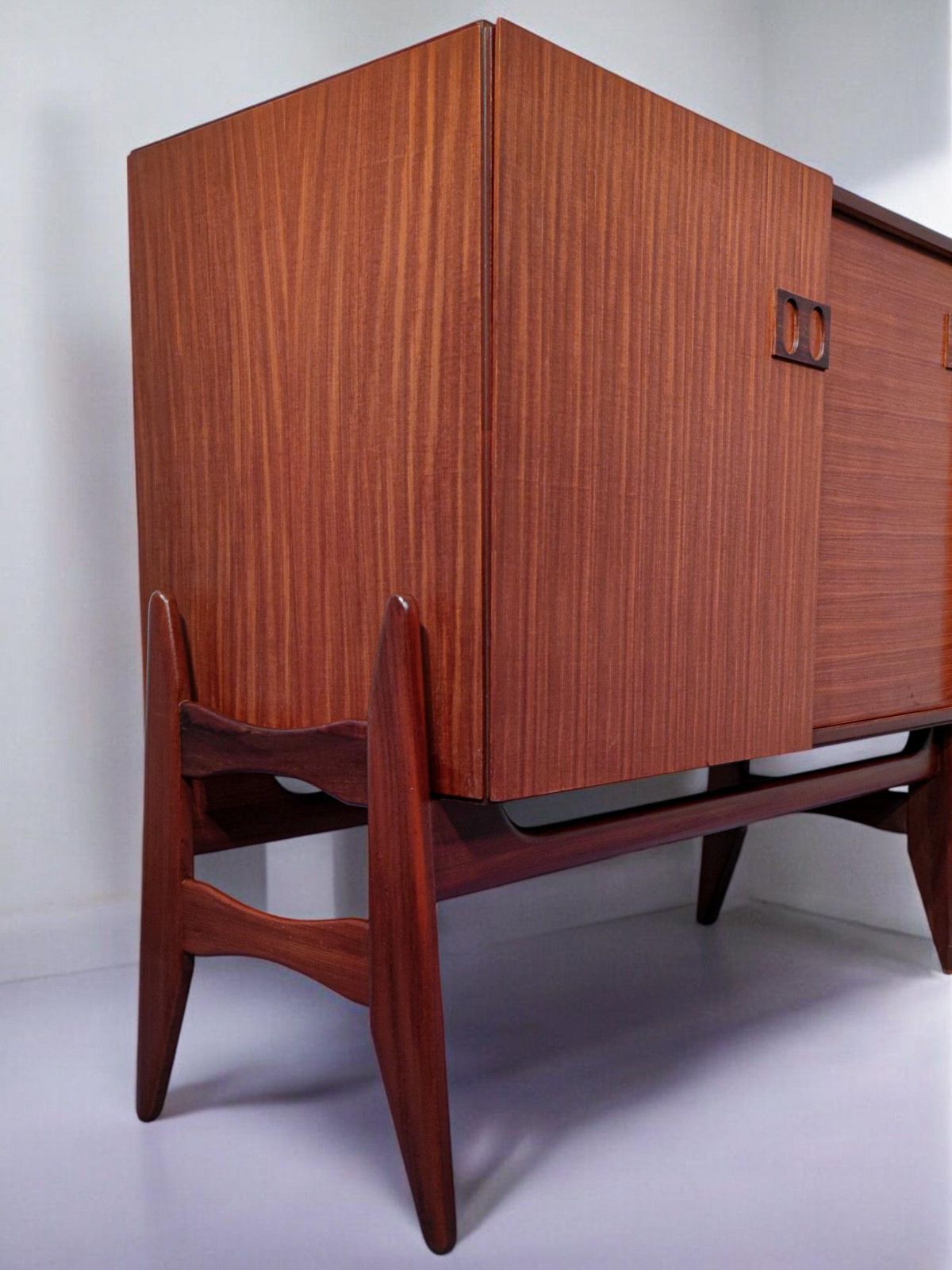 photo vinterior Italian Mid Century Modern Teak Sideboard By Fratelli Proserpio, 1960s