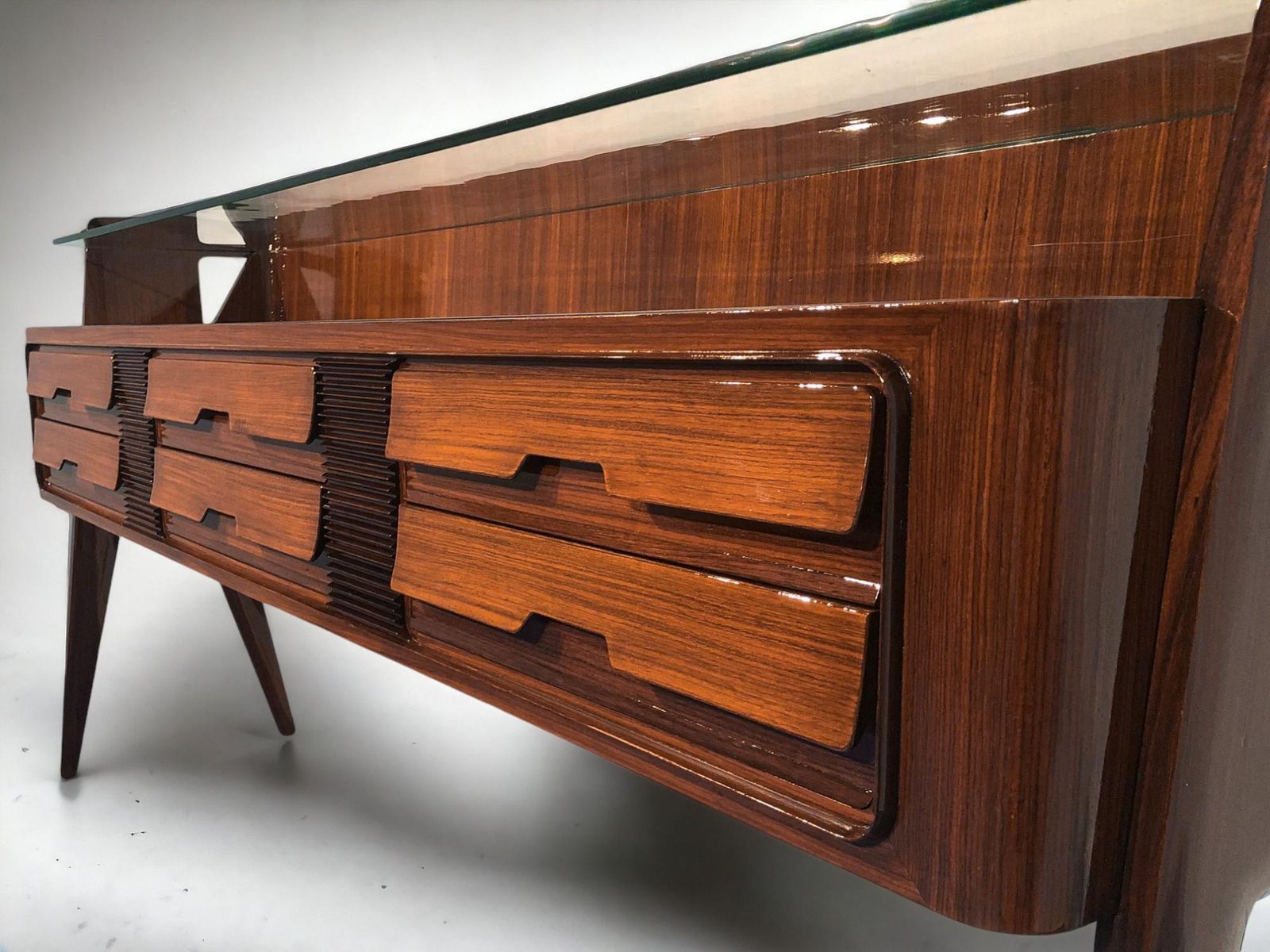 Italian Midcentury Sideboard  Or Chest Of Drawers By Vittorio Dassi, 1950s photo buy