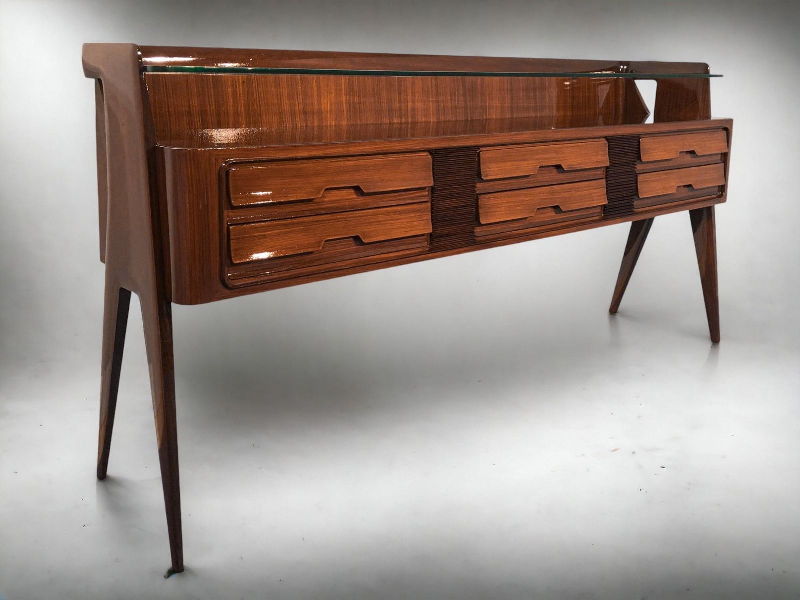 photo furniture Italian Midcentury Sideboard  Or Chest Of Drawers By Vittorio Dassi, 1950s
