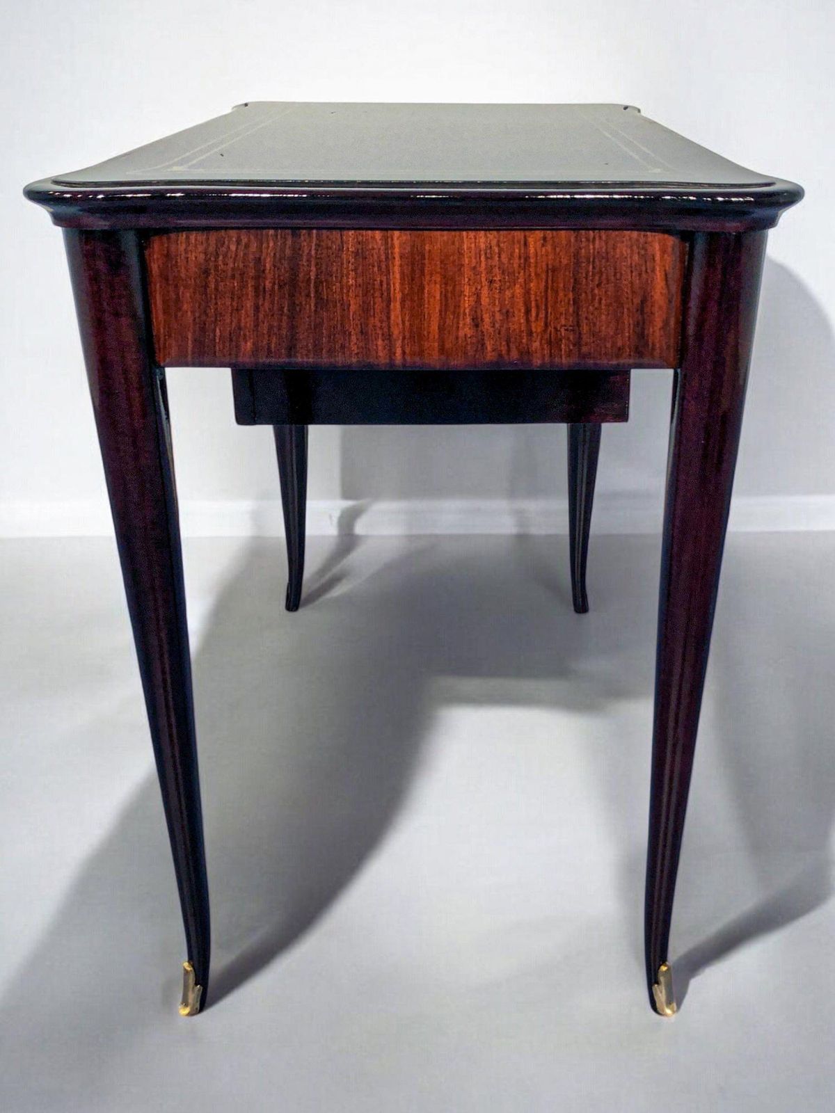 photo furniture Italian Mid Century Modern Small Desk And Chair Attributed To Paolo Buffa, 1950s