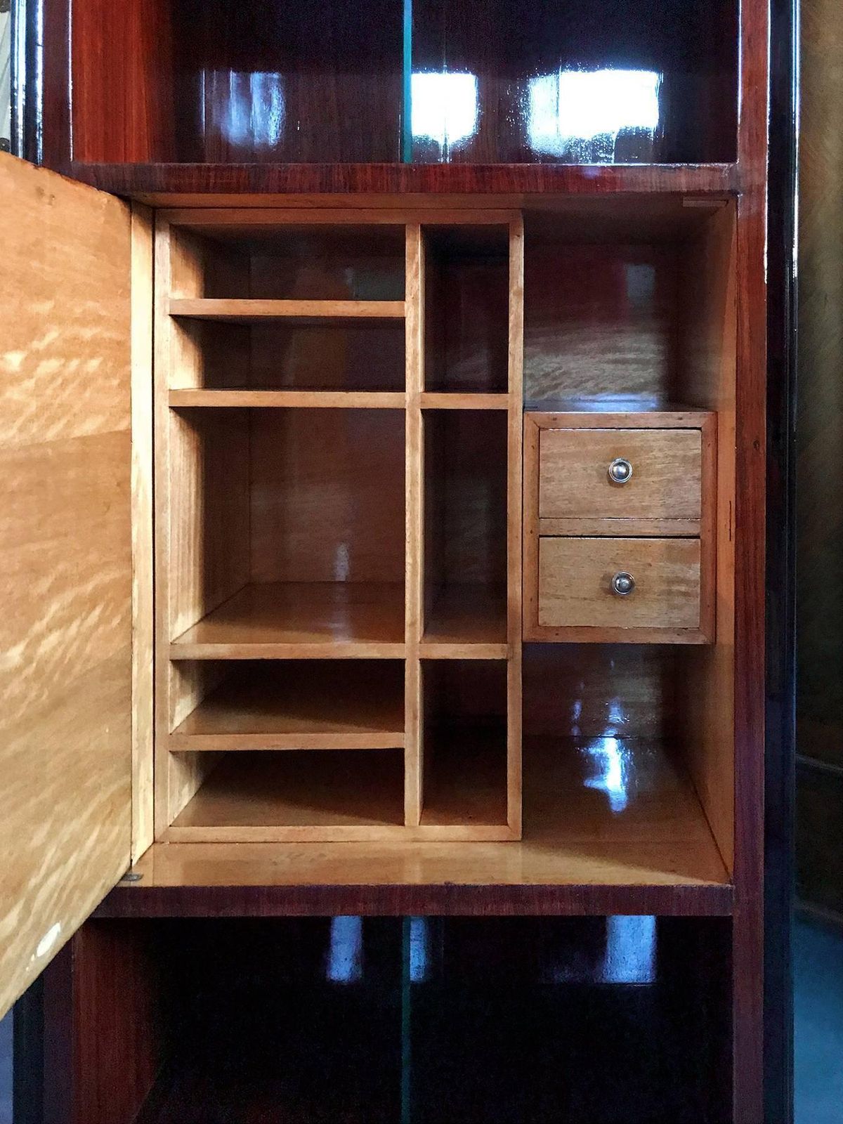 Italian Mid Century Sideboard With Secretaire Attributed To Paolo Buffa, 1950s photo 3700.0