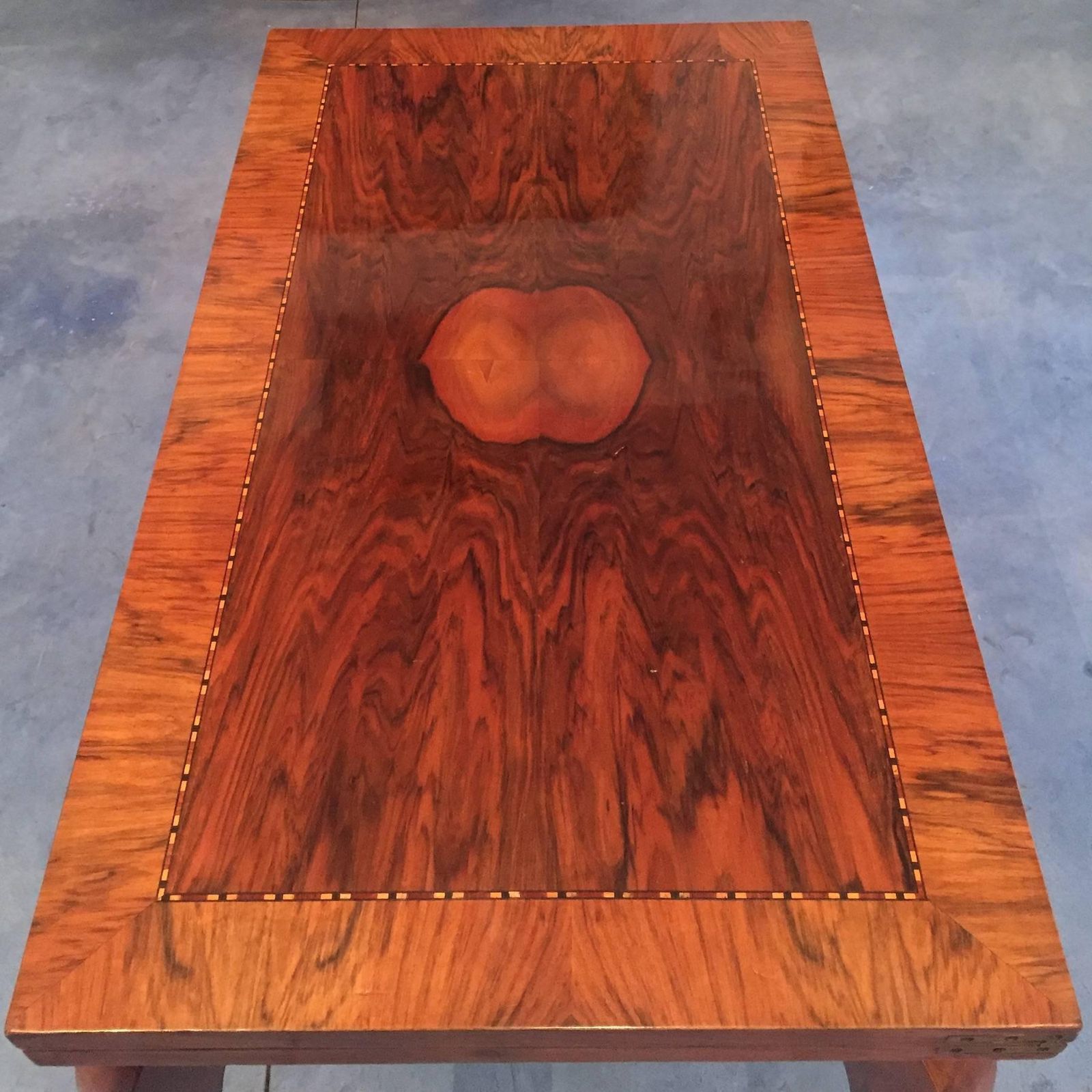 French Art Deco Card Table, 1940 photo Furniture