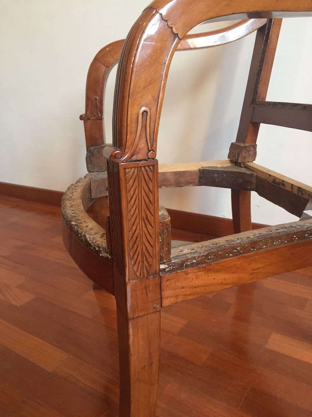 Two French Empire Armchairs, 19th Century photo Furniture