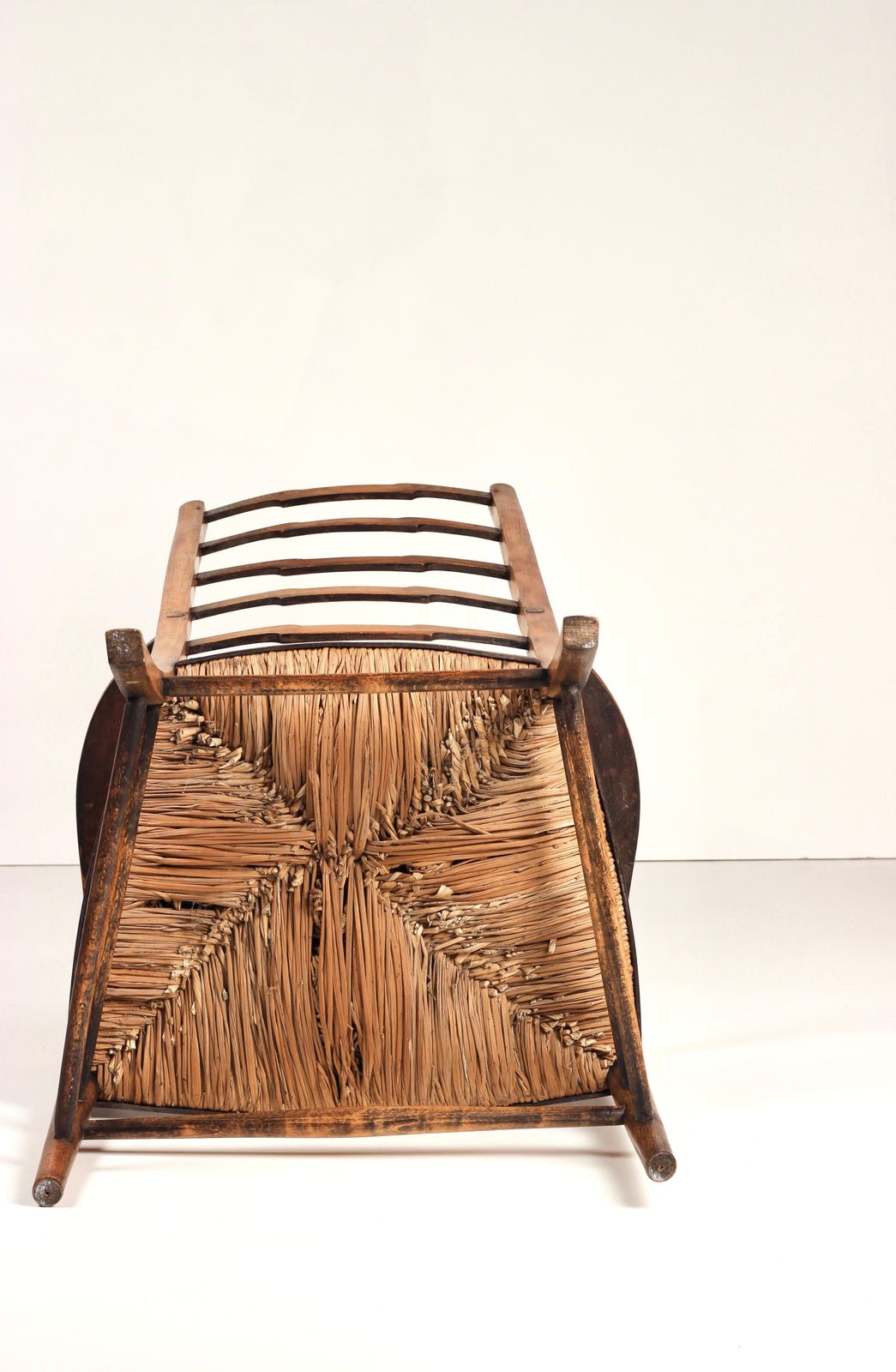 A Pair Of Arts And Crafts Ladder Back Chairs Early 1900’s England photo for sale